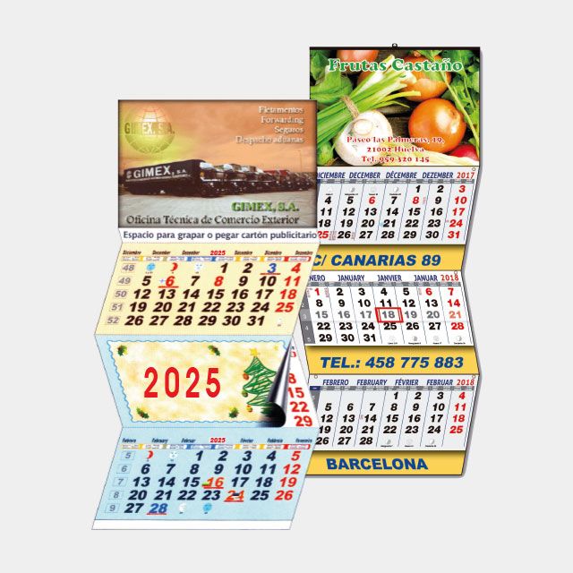 Calendario FALDILLA TRIMESTRAL - Imagen 3