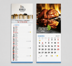 Calendario imán 2027 personalizado