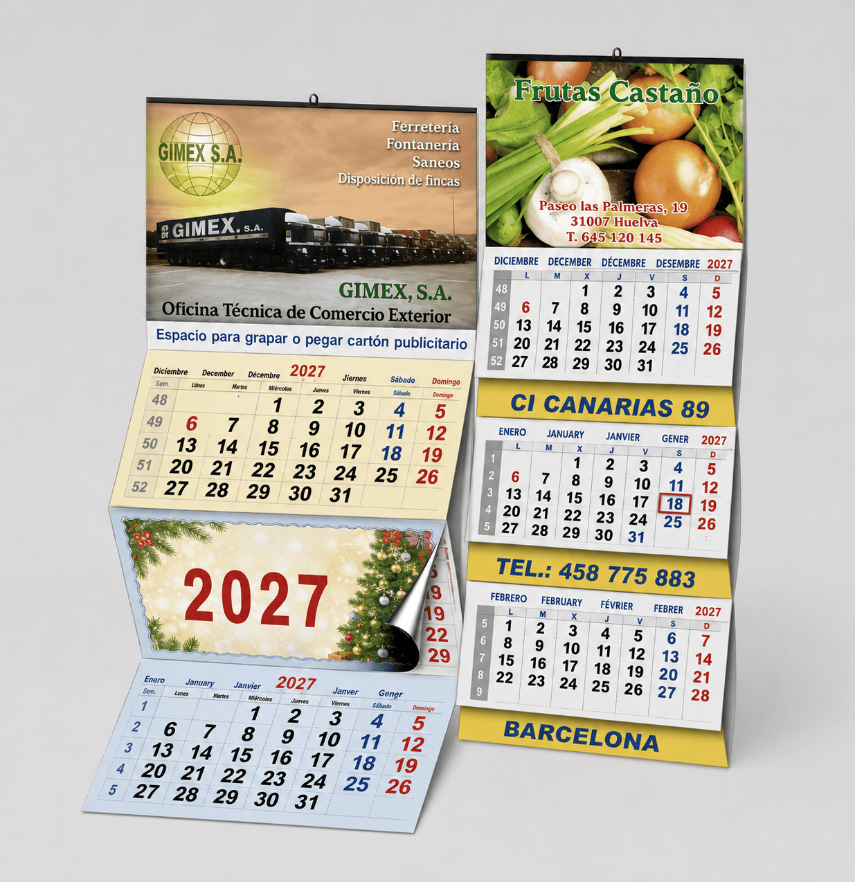 Calendario FALDILLA TRIMESTRAL - Imagen 2