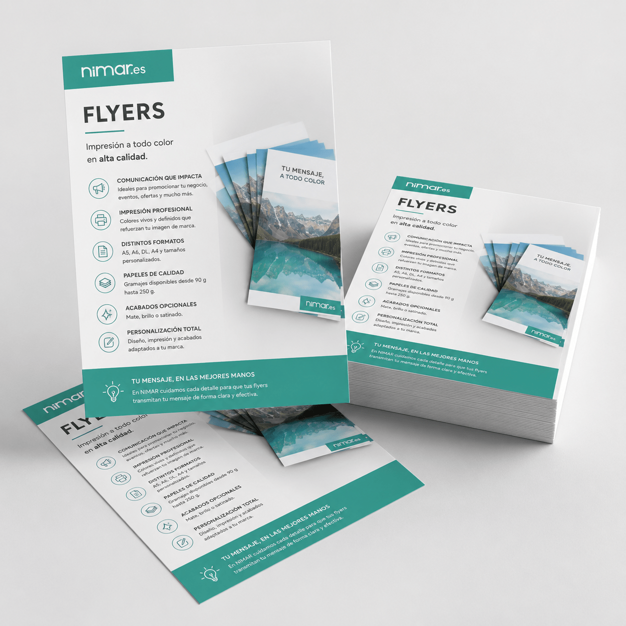 Flyers personalizados para empresas