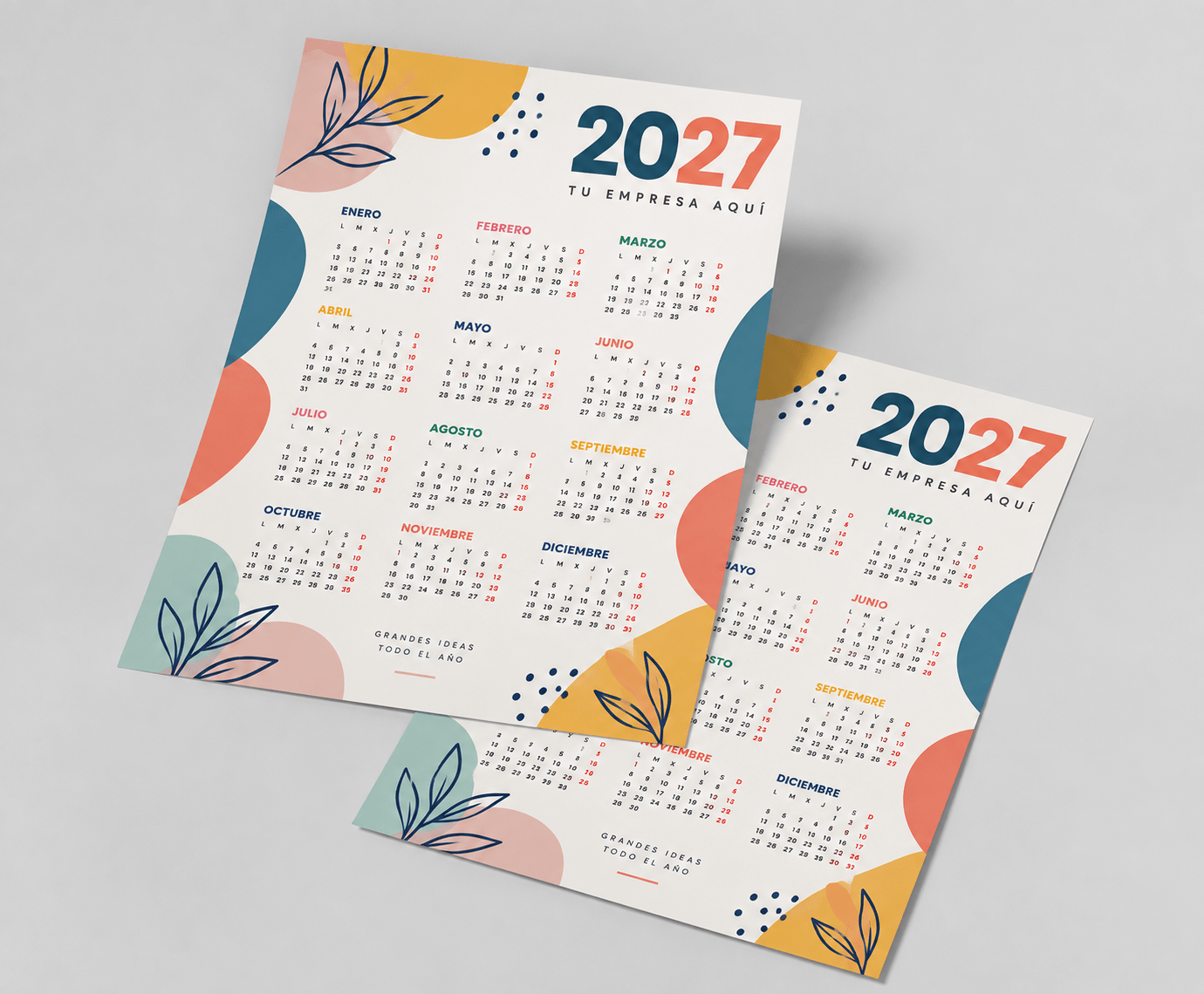 Calendario Cartel 50x70